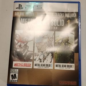 PS5 Metal Gear Solid collection Vol 1